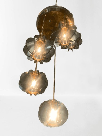 Lampadario di Gino Paroldo per Fontana Arte – Ottone (photo 6 of 10)