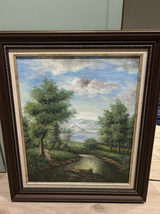 Olieverfschilderij Willam Halpton