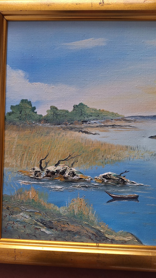 AUTUMN DAY painting by Bertil Forslund