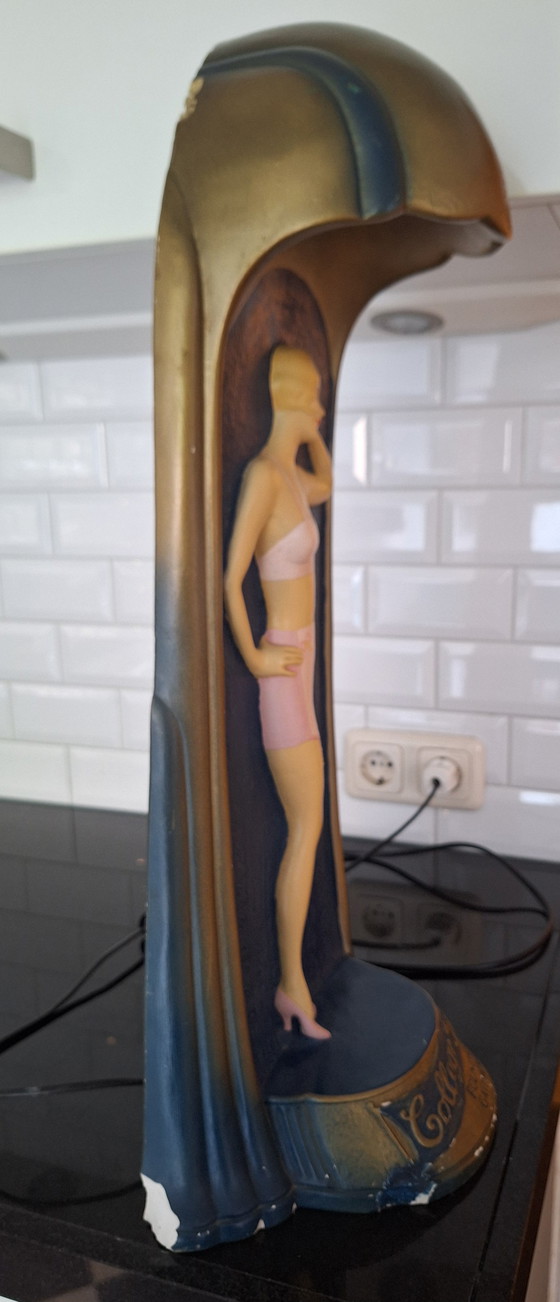 Image 1 of Vintage advertising object, lingerie model