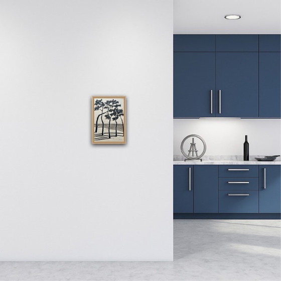 Image 1 of India ink on natural paper.  Format 30x21 cm