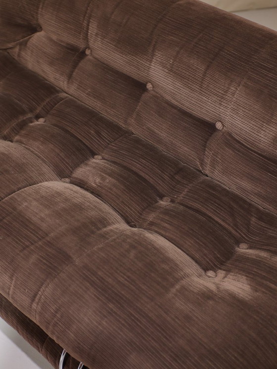 Image 1 of Soriana 2-seater sofa Cassina brown Italy 1970s