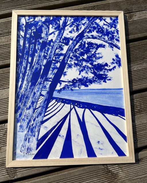 Acrylic on hahnemuhle paper.  Format 40x30cm