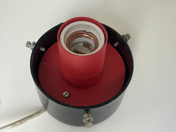 Image 1 of Vintage Space Age UFO Bubble Glass/ Smoke Glass Ceiling Lamp