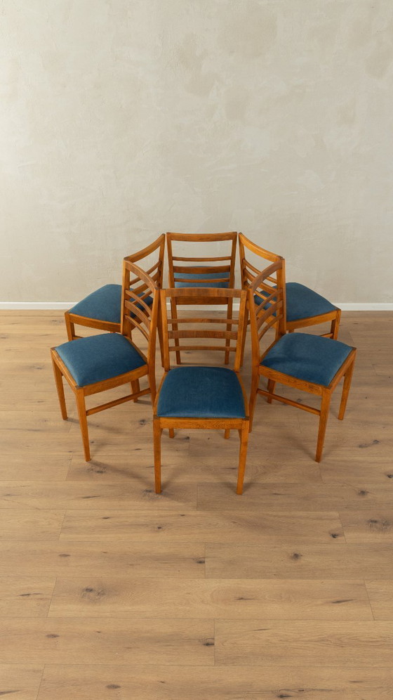 Image 1 of 1930s Art Deco dining chairs, vintage