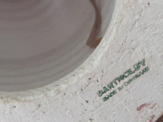 Image 1 of Set of Vintage Bartholdy keramik lamps - Danish Design - h 65 cm.