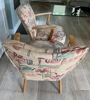 Coctailfauteuil Mid Century set