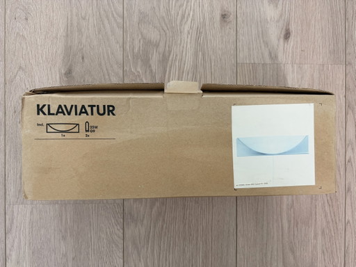 2x Klaviatur Wandlamp – wandlampen, Glass, Metal (photo 2 of 6)