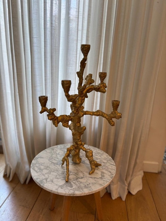 Image 1 of Apple tree cannula holder beautiful candlestick