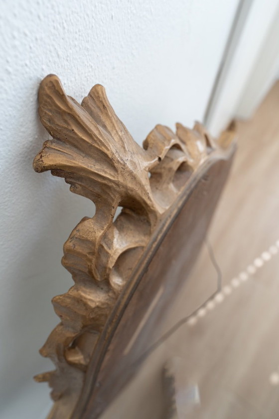 Image 1 of Specchio barocco antico – Foglia d'oro su legno