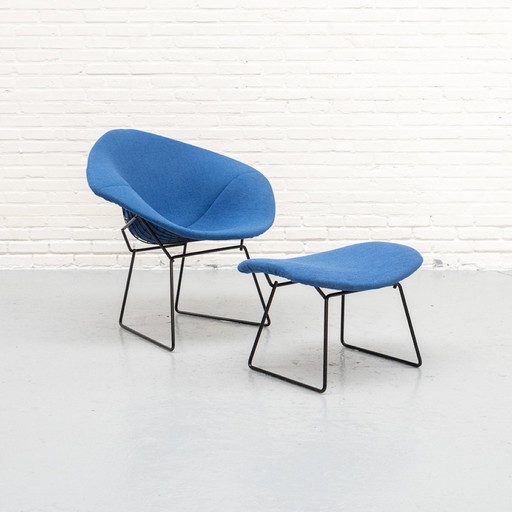 Harry Bertoia Diamond Fauteuil & Hocker Knoll