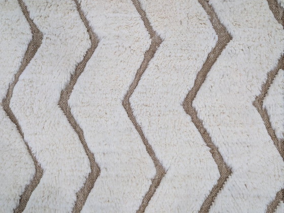 Image 1 of Berberteppich – 259 cm x 160 cm – weiße Wolle