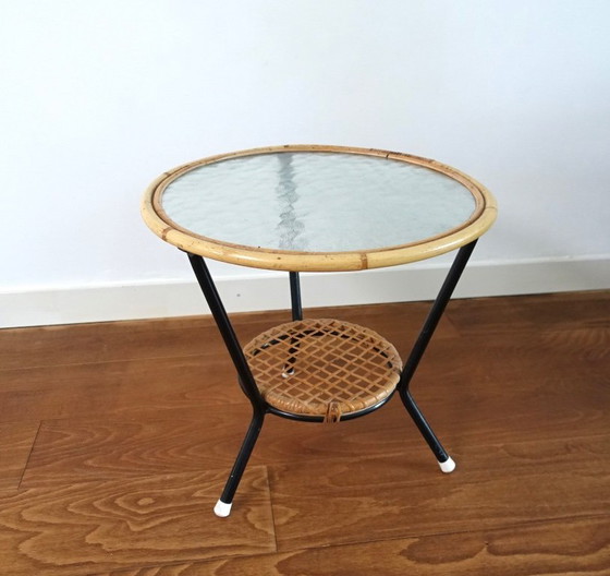 Tavolo e Sedia Rohe Noordwolde Anni '50 – Poltrone, Glass, Metal (photo 8 of 20)