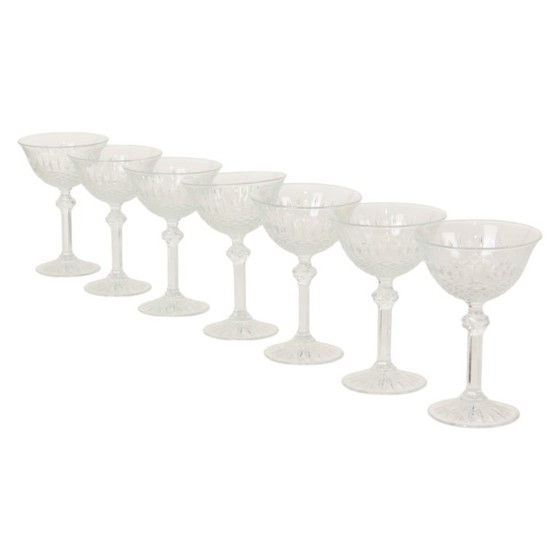 Set di 7 bicchieri da champagne in cristallo Regency Fidenza – Bicchieri e caraffe, Crystal (photo 3 of 21)