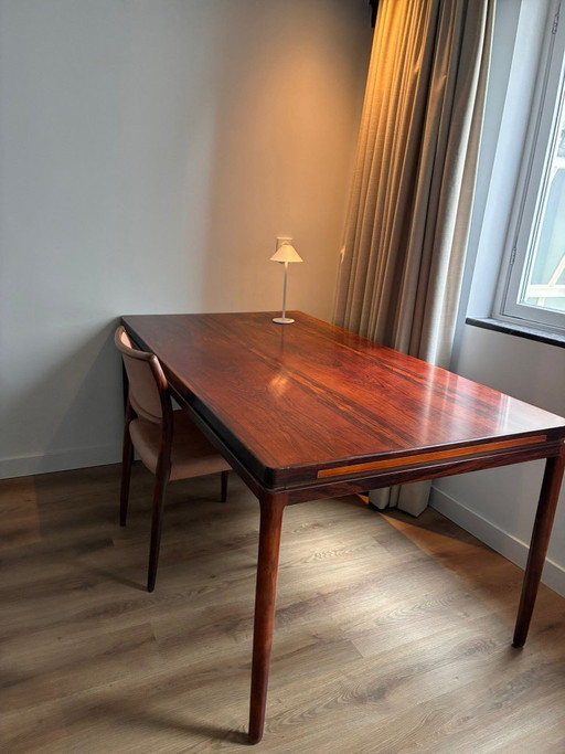 Niels Otto Moller vintage dining table by LC Denmark