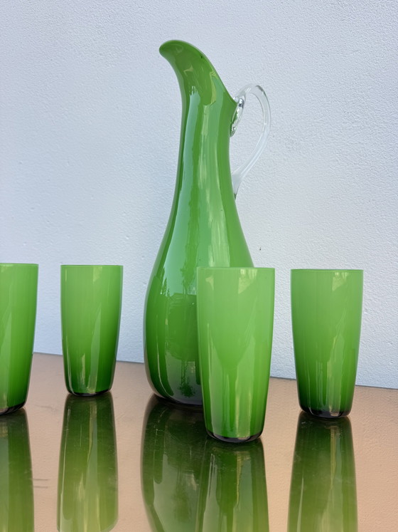 Murano glazen sinaasappelsapset, jaren 60 – Glazen & Karaffen, Murano Glass (photo 9 of 14)