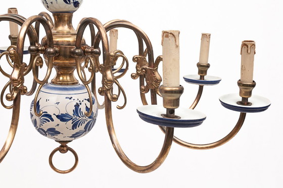 Image 1 of Lampadario olandese a 8 luci