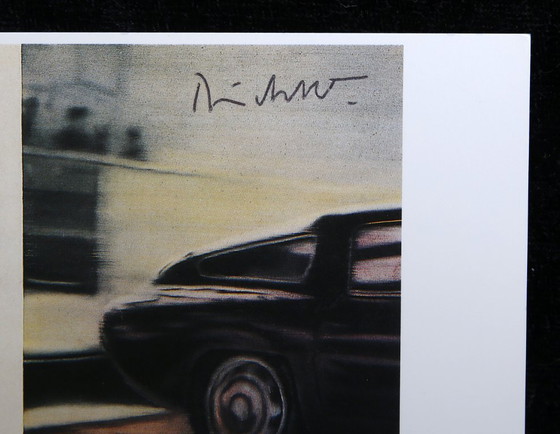 Image 1 of Alfa Romeo by Gerhard Richter – Hand-signed postcard from 1965