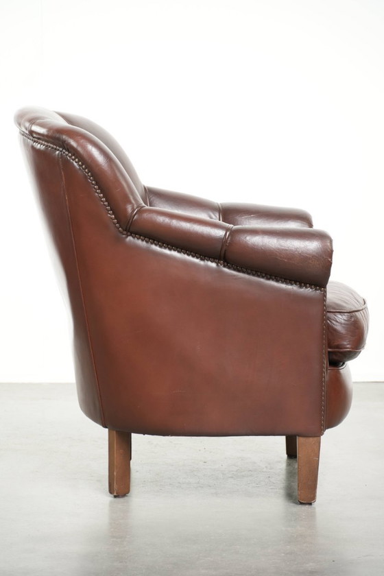 Image 1 of Comfortable sheepskin armchair with beautiful colors and nice details