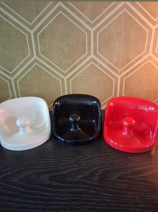 Set de 3 patères Kartell Olaf von Bohr