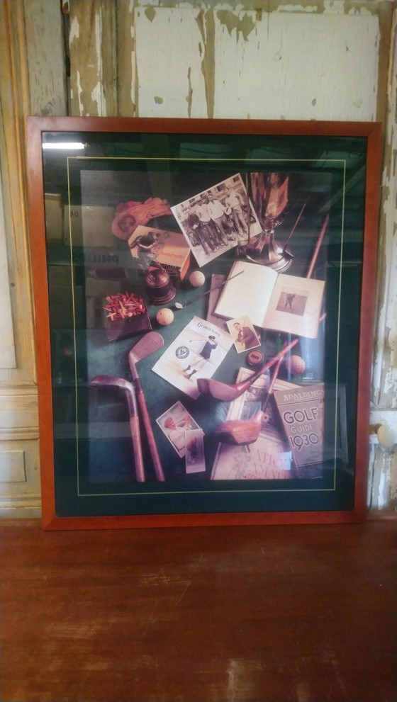 Cornice Golf I, stampa d'arte su carta di "Mr. Harrison" – Fotografie, Paper, Wood (photo 12 of 12)