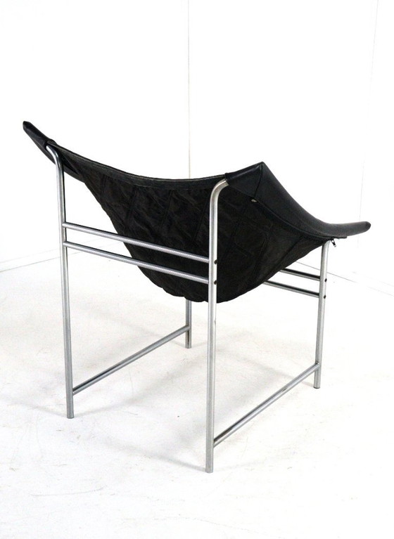 Image 1 of Set of 2 Gerard van den Berg Montis Swing armchairs chairs vintage