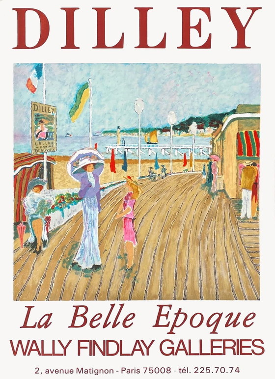 Image 1 of Ramon DILLEY Expo 83 - Originele poster van Wally Findlay Galleries, 1983
