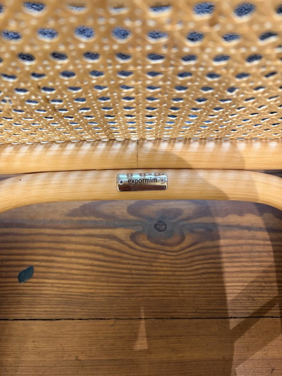 1 X EXPORMIM FONTAL CHAIR, Sedie da pranzo, Rattan, Beige (foto 3 di 6)