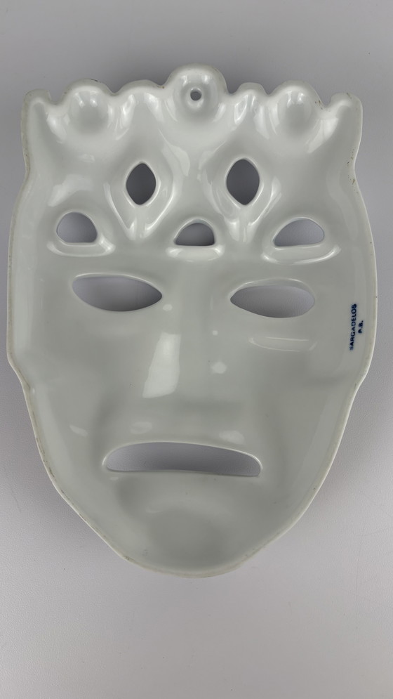 Image 1 of Sargadelos Spaans vintage design porseleinen wand masker