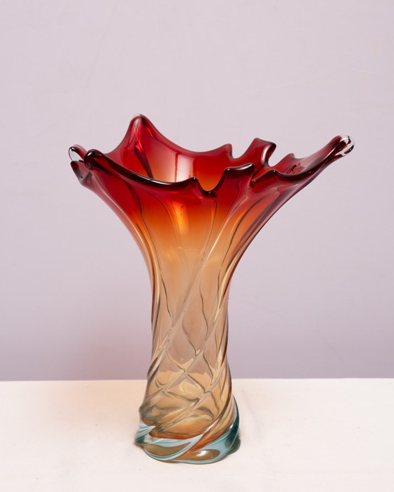 Image 1 of Vintage Murano Vase