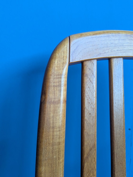 Set 5 Dyrlund Esszimmerstühle, Dänemark, Holz, Braun (Foto 6 von 8)