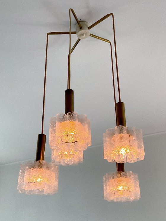 Image 1 of Doria Leuchten - Lampada a sospensione - Anni '60 - Germania