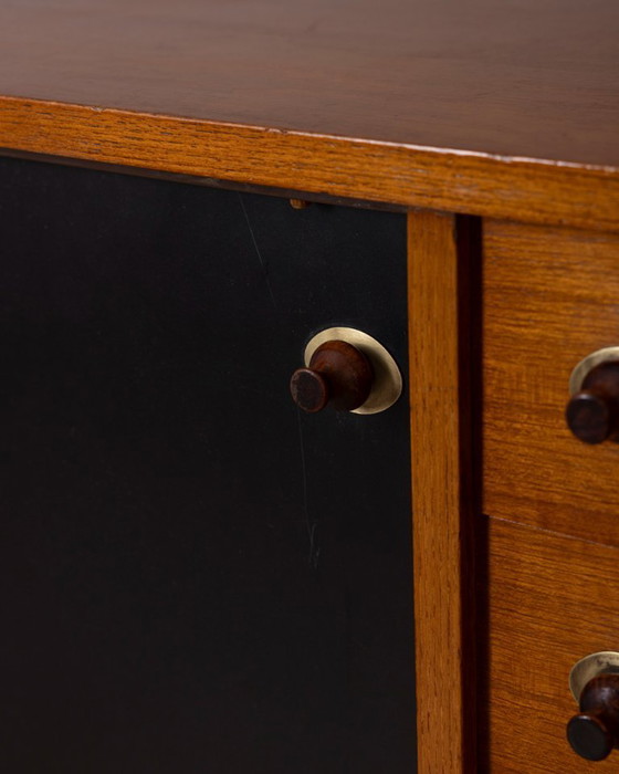 Image 1 of VINTAGE 1960S SIDEBOARD IN TEAK WOOD BY ITALIAN DESIGN