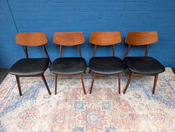 Image 1 of 4x Midcentury chairs, 1960s