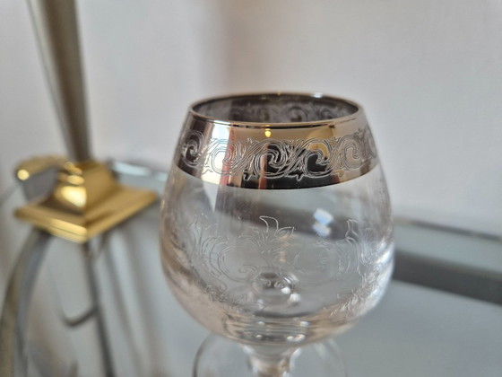 Image 1 of Copas de coñac antiguas de Murano Medici