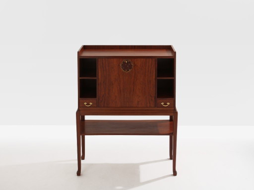 Louis Majorelle kabinetssecretarisbureau van palissanderhout, circa 1910. – boekenkasten, Wood (photo 2 of 13)