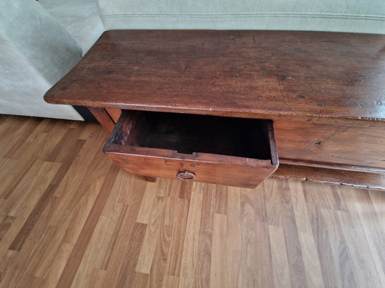 Robusto Tavolino Spagnolo Antico – Tavolini, Wood (photo 7 of 7)