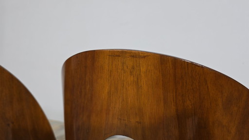 Pair of Dining Chairs by Antonin Suman
