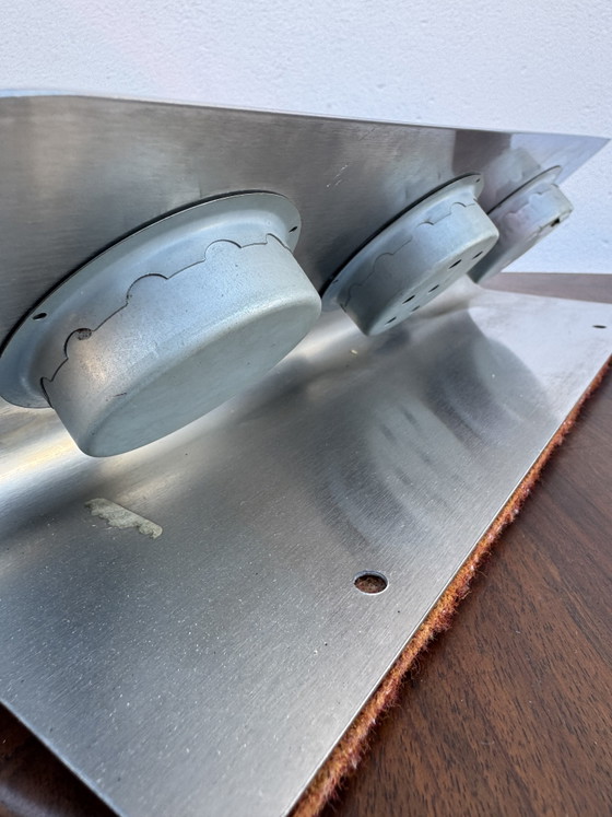 Brushed Aluminum Weather Station, 1970s – Decorative Objects, Aluminium (photo 3 of 10)