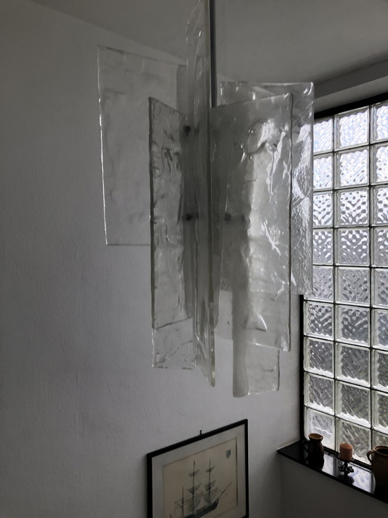 Image 1 of Plafoniera LS 199 di Carlo Nason per Mazzega (anni '70)