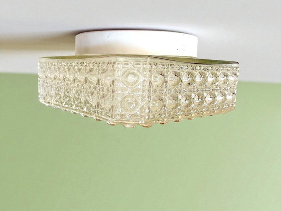 Image 1 of Empotrable de cristal cuadrado para techo o pared