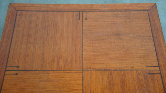 Image 1 of Large square Art Deco coffee table by Schuitema from the Decoforma series