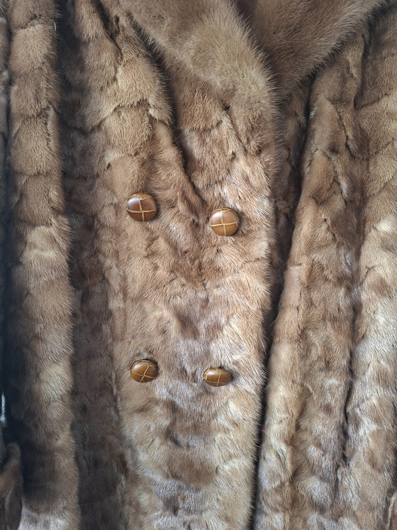 Image 1 of Nerts mantel, handgemaakt jaren 60/70