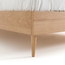 Letto La Redoute Intérieurs Buisseau 160x200 — Rovere e rattan