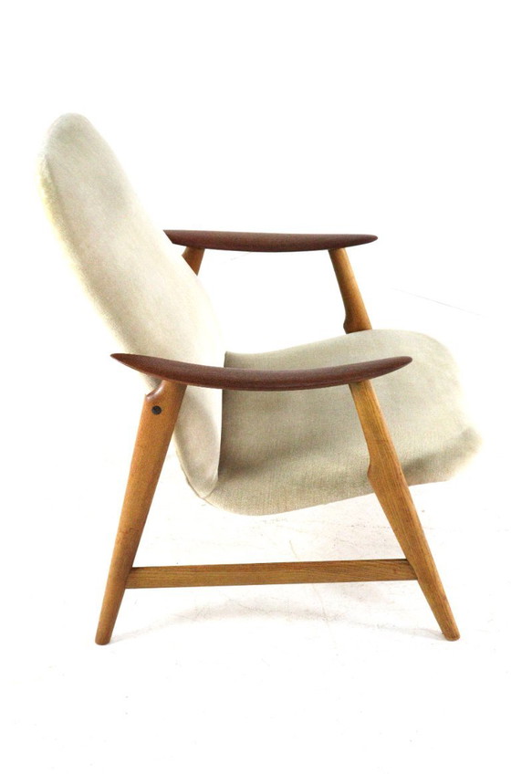 Frode Braathen and Hans Brattrud for Dokka Möbler Armchair Model 500 - Lowback Armchair – Dokka mobler, Wood (photo 12 of 18)