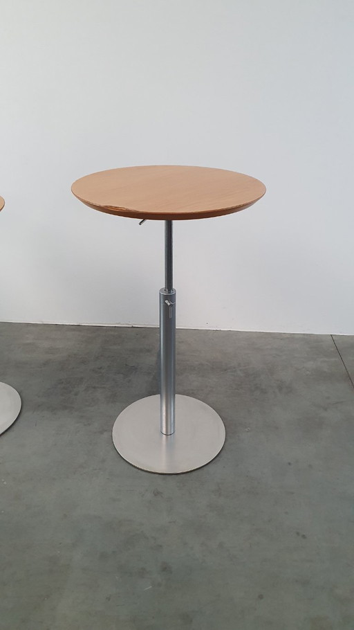 Lapalma lem Brio design table and standing table oak bar table 75cm -102cm