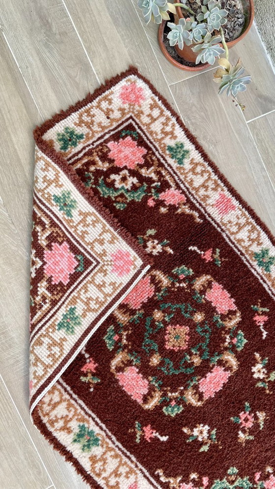 Image 1 of Reiner Wollteppich aus den 1970er Jahren