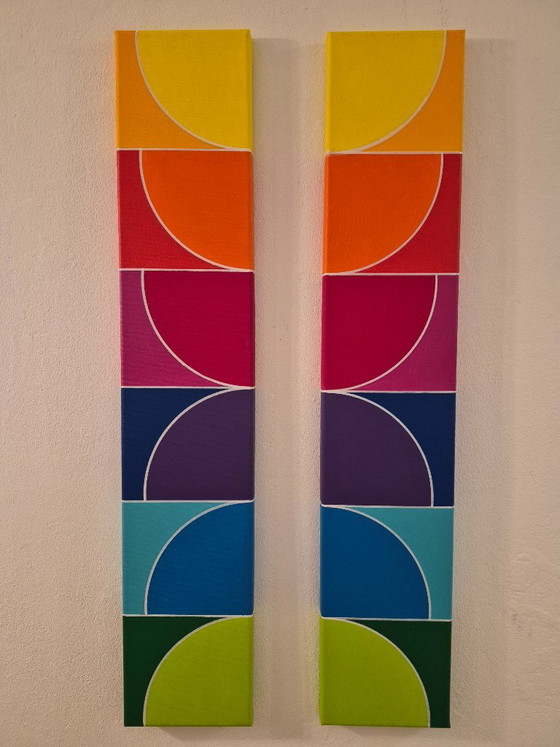 Moderne abstrakte Kunst - Gemälde : 20260603 B – Gemälde & Zeichnungen, Canvas (photo 6 of 9)