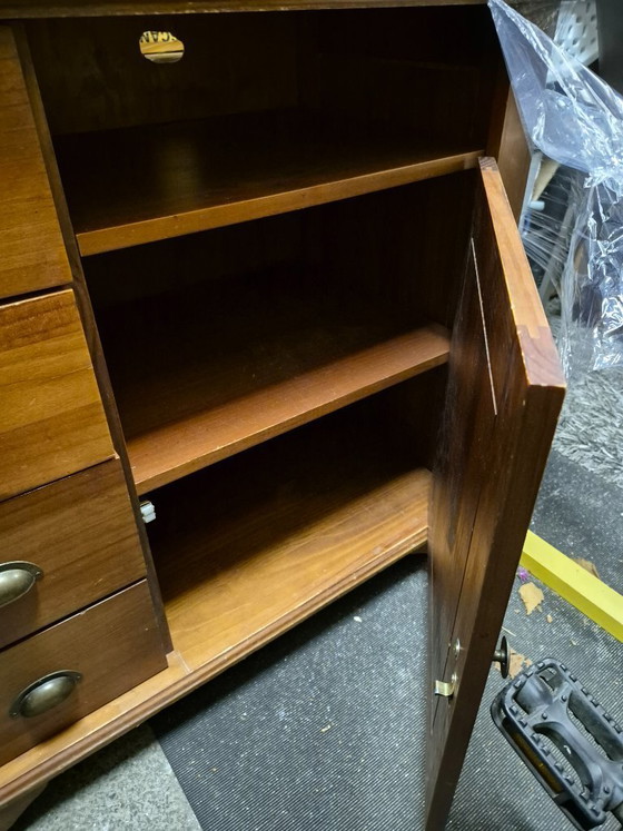 Image 1 of Wooden chest of drawers/sideboard with storage space