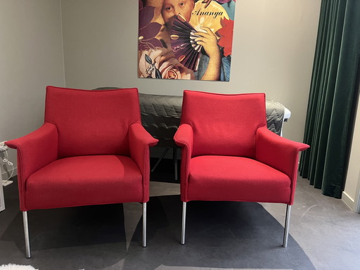 Limec fauteuils Design on stock 4 stuks